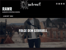 Tablet Screenshot of gebruell.com